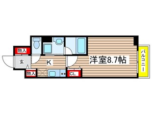 レジデンシア尾頭橋の物件間取画像